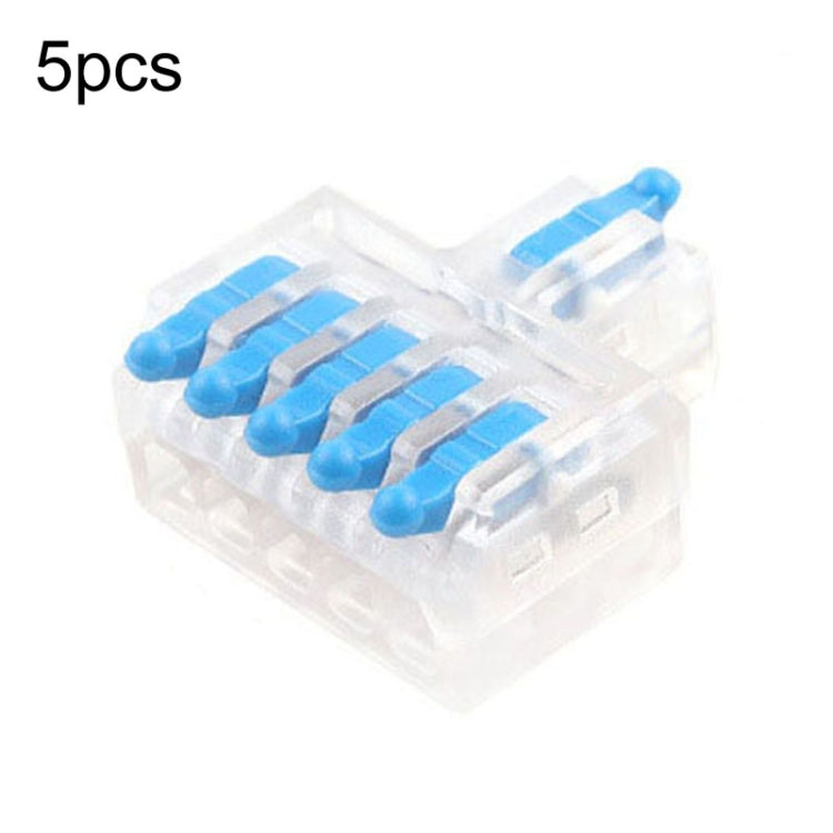 5pcs Push Type Mini Wire Connection Splitter Quick Connect Terminal Block — view 25