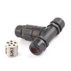 Outdoor T-Wire Terminal Block Five Pole Male And Female Docking Waterproof Connector