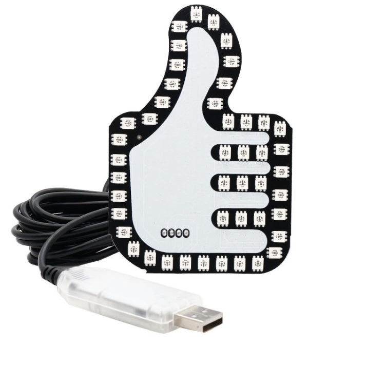 Car Interactive Finger Light Multi-function Warning Anti-rear Collision Light