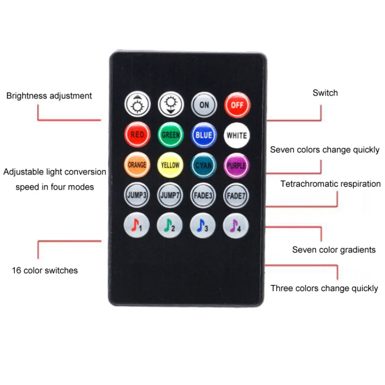Car Interactive Finger Light Multi-function Warning Anti-rear Collision Light
