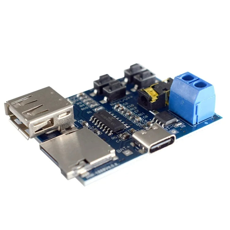 MP3 Lossless Decoder Board Decoder TF Card USB Flash Drive MP3 Decoding Player Module With Amplifier — Micro