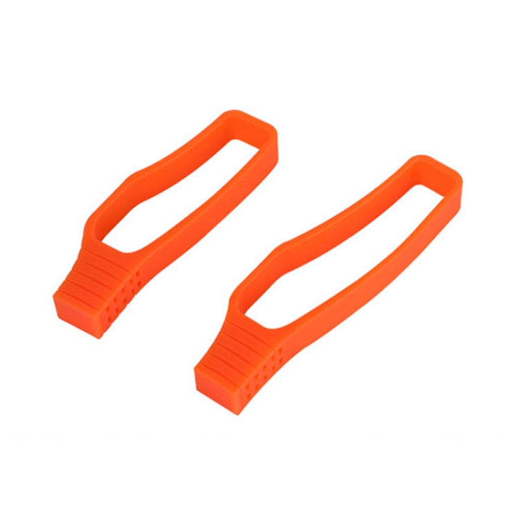 ENLEE E-6435469 1pair Bicycle Chain Guard Mountain Road Bike Chapter Protector — Red