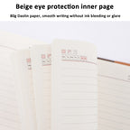 A5 Imitation Fabric PU Leather Notebook Notepad Multi-pocket Journal Planner — view 5