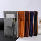 A5 Imitation Fabric PU Leather Notebook Notepad Multi-pocket Journal Planner — view 7