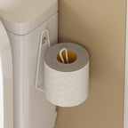 Bathroom Paper Towel Rack Wall Mounted Shelf Bathroom No-Punch Tissue Hook — view 7