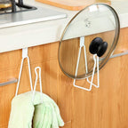 Bathroom Paper Towel Rack Wall Mounted Shelf Bathroom No-Punch Tissue Hook — view 8