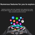 K62 1.43 Inch Waterproof Bluetooth Call Weather Music Smart Sports Watch