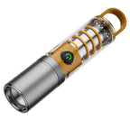 Outdoor LED Flashlight Multi-Functional Camping Lighting Flashlight Portable Rechargeable Work Lamp