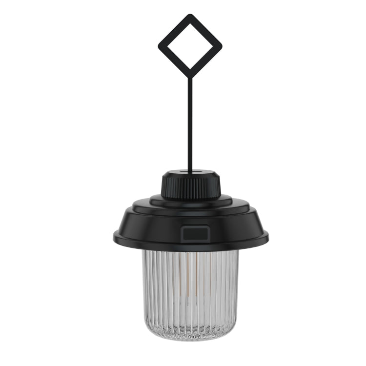 Outdoor LED Camping Light Canopy Hanging Lamp Portable Camping Tent Lights — Battery Model White