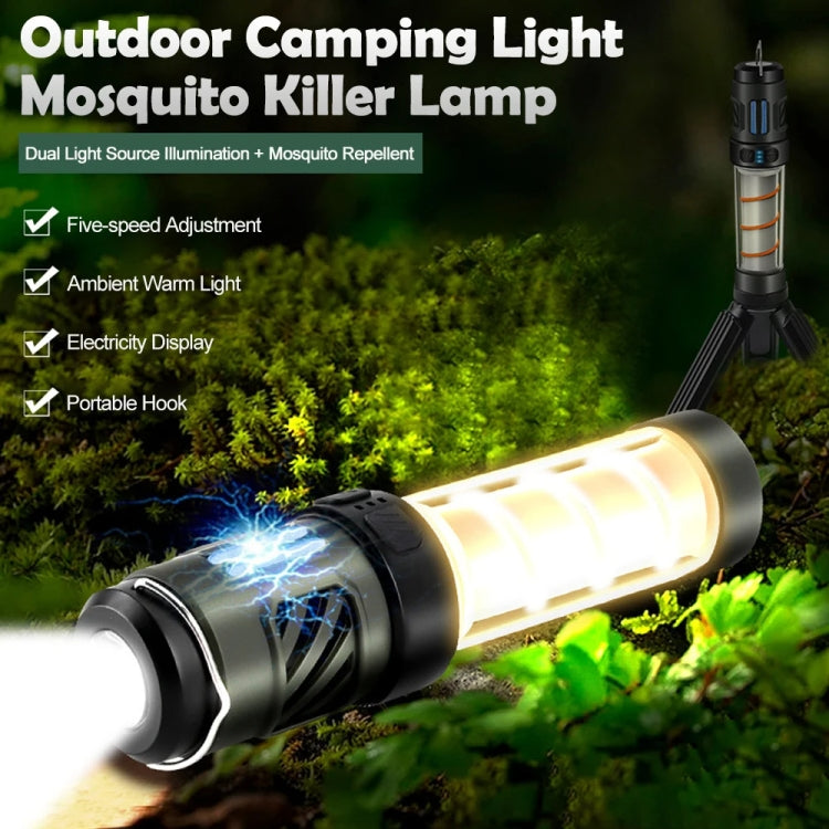 4 In 1 Outdoor Multi-function Flashlight Ambient Light Mosquito Repellent Lamp — view 3