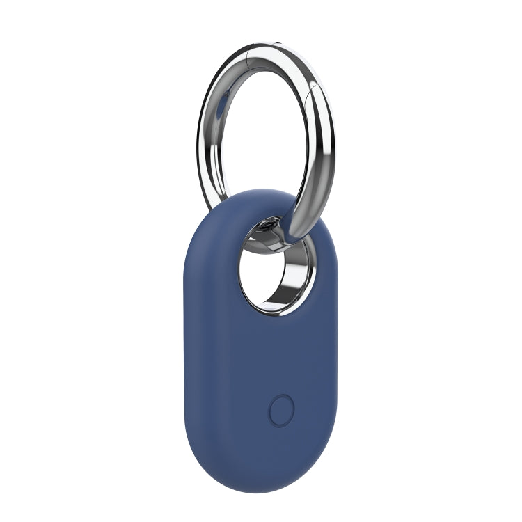 For Samsung Galaxy SmartTag 2 Keychain Silicone Case — White