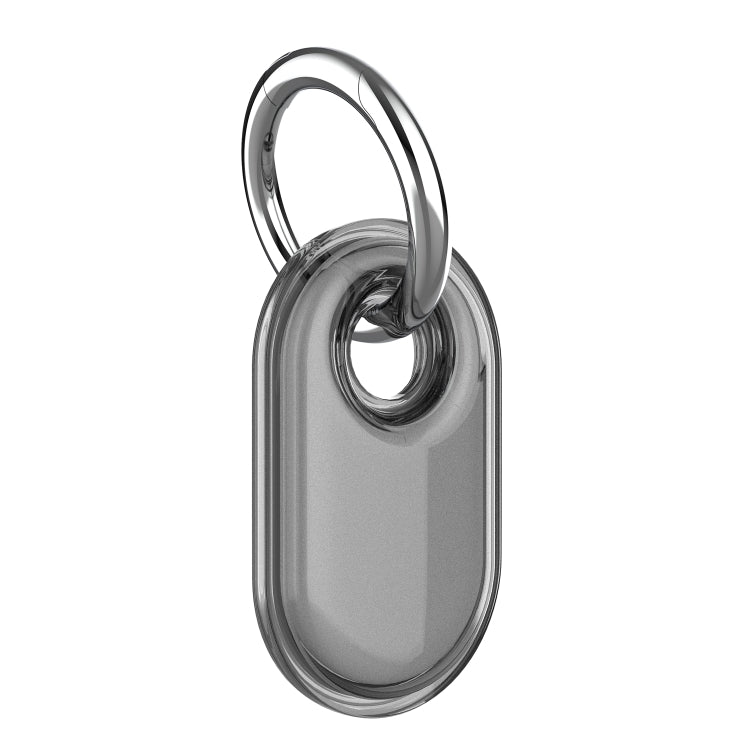 For Samsung Galaxy SmartTag 2 Keychain All Inclusive IP68 Waterproof Protective Case — Transparent