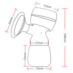 MZ-003 LED Digital Display Smart Adjustable Fully Automatic Massage Painless Silent Breast Pump — view 5