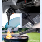 Car Vacuum Cleaner Large Suction Power Wireless Pump Inflatable Blower Handheld Small Vacuum Cleaner