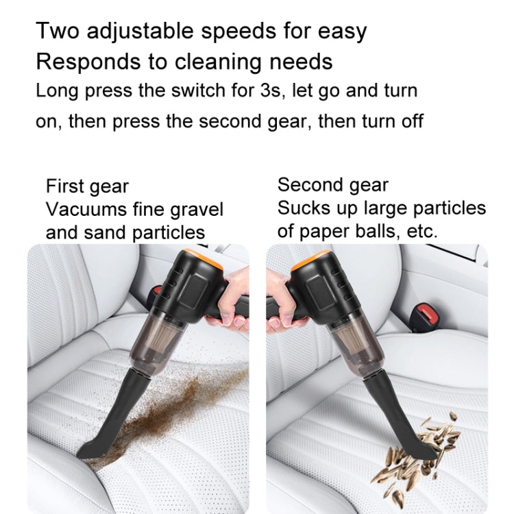 Car Vacuum Cleaner Large Suction Power Wireless Pump Inflatable Blower Handheld Small Vacuum Cleaner