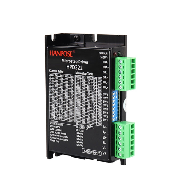 2.2A 8-36V Stepper Motor Driver For 20 28 35 42 Motor, HANPOSE HPD332