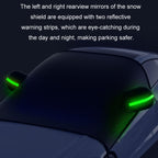 Car Front Windshield Snow and Anti-freeze Thickened Car Cover