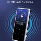 M27 1.8 Inch Bluetooth MP3/MP4 Music Player E-Book Recorder