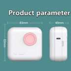 M2 Small Portable Wireless Thermal Photo Printer Student Error Question Label Printer — view 5