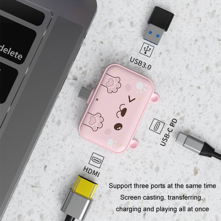3 In 1 Type-C Docking Station USB Hub For iPad / Phone Docking Station