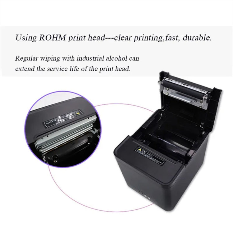 80mm USB+Network Port Thermal Receipt Printer Store Cashier Printer