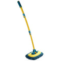 Curved Rod Car Wash Mop Retractable Cleaning Tool No Harm Car Special Soft Brush
