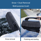 SHINY Car Dusting Duster Car Mop Soft Brush Car Wash Snow Sweeping Tool — view 12