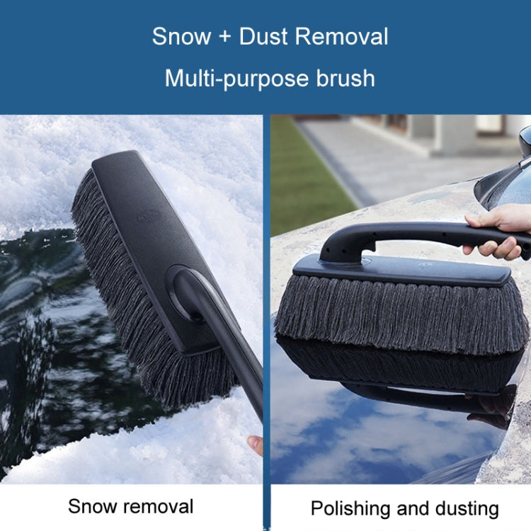 SHINY Car Dusting Duster Car Mop Soft Brush Car Wash Snow Sweeping Tool — view 12