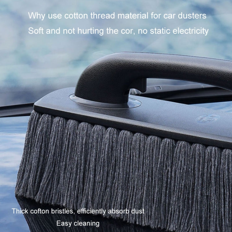 SHINY Car Dusting Duster Car Mop Soft Brush Car Wash Snow Sweeping Tool — view 7