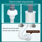 Bathroom Sewer Pipe Odor Proof Seal Plug Kitchen Drain Blocking Plug — view 5