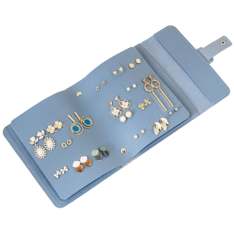 Book Shaped Jewelry Bag Large capacity Travel Portable Multifunctional Earring Storage Bag