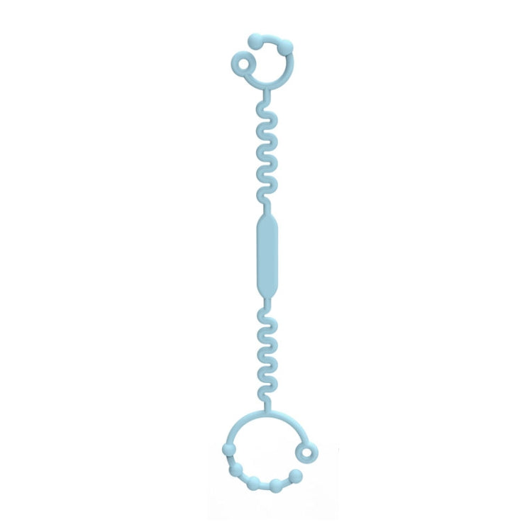 Multifunctional Silicone Bottle Loss Prevention Chain Mug Nipple Clip Fixing Cord — Light Green