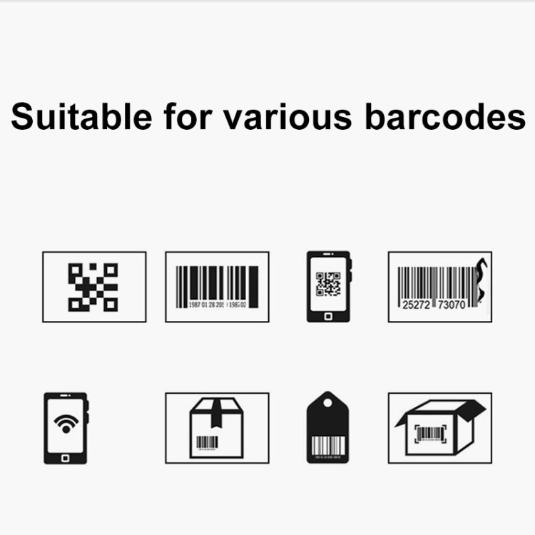 QR Code Scanner Mobile Phone Screen Supermarket Cashier Scanner