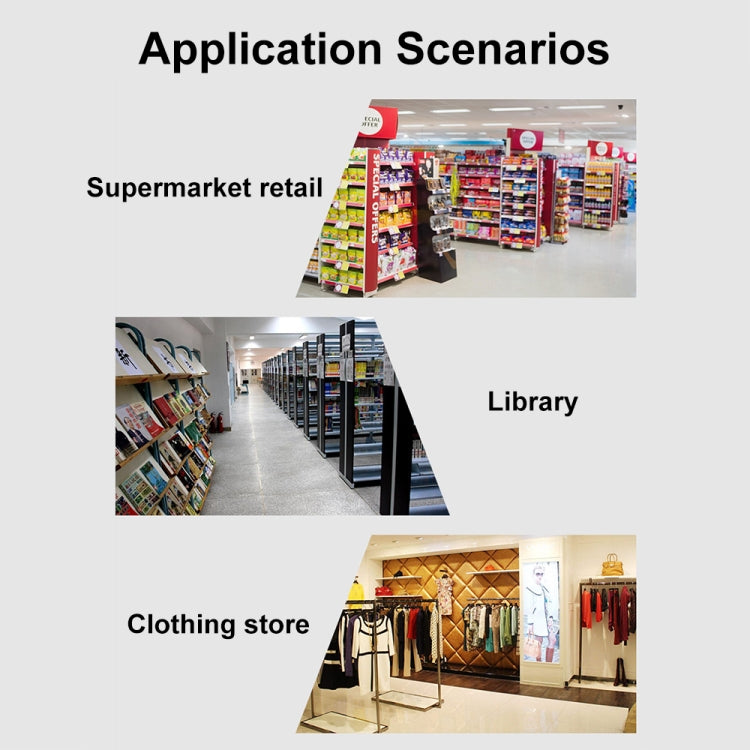 QR Code Scanner Mobile Phone Screen Supermarket Cashier Scanner