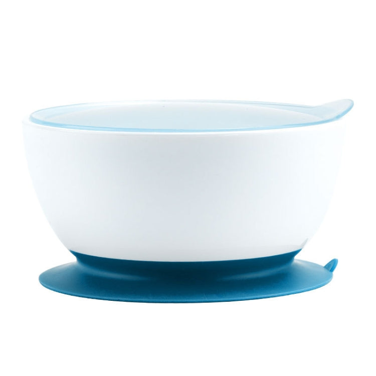 Infant Complementary Food Bowl With Lid Baby Feeding Tableware Suction Cup Bowl — Red
