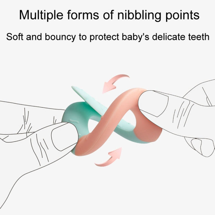 Wave Anti-Feeding Childrens Teether Baby Teething Teether Silicone Toys — view 9