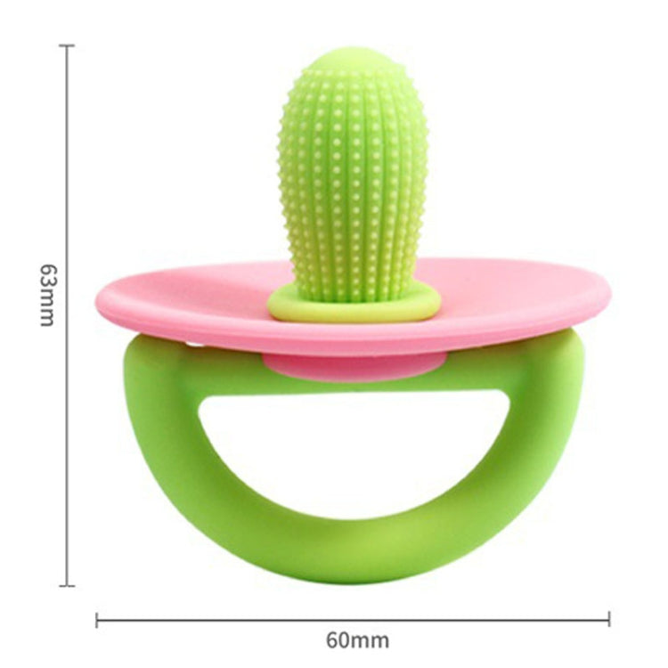 Silicone Cactus Teether Baby Anti Teething Sticks Toys — view 5