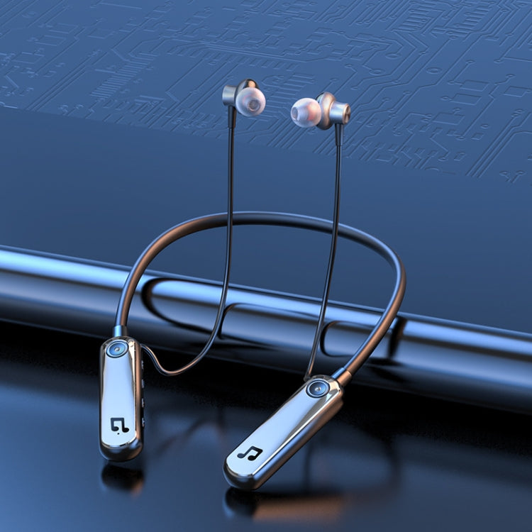 2.4G Hanging Neck In-ear Wireless Monitoring Headphones Long Playtime Sports Earphones — K7 With Transmitter