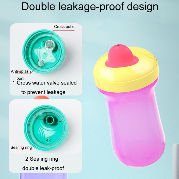 300ml Baby Learning Drinking Mug Children Portable Large Capacity Water Bottles — view 9