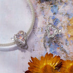 S925 Sterling Silver Butterfly Dance Tassel Opal DIY Beads — view 3