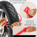 5pcs/Set Motorcycle Electric Two-Wheeler Non-Damaging Anti-Skid Chain Ties