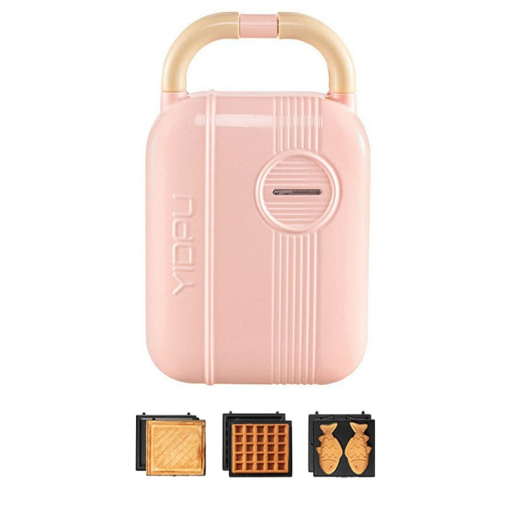 YIDPU Multifunctional Family Breakfast Maker Light Diet Sandwich Waffle Baker, CN Plug — 6 In 1