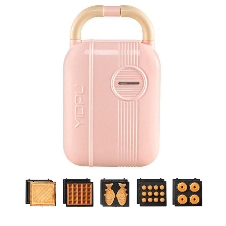 YIDPU Multifunctional Family Breakfast Maker Light Diet Sandwich Waffle Baker, CN Plug — view 10