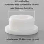 20pcs Universal Wash Basin Overflow Hole Push-type Plug Cap — view 4