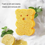 Baby Bathing Wood Pulp Sponge Cute Cartoon Soft Bath Sponge Bath Scrubber — view 9