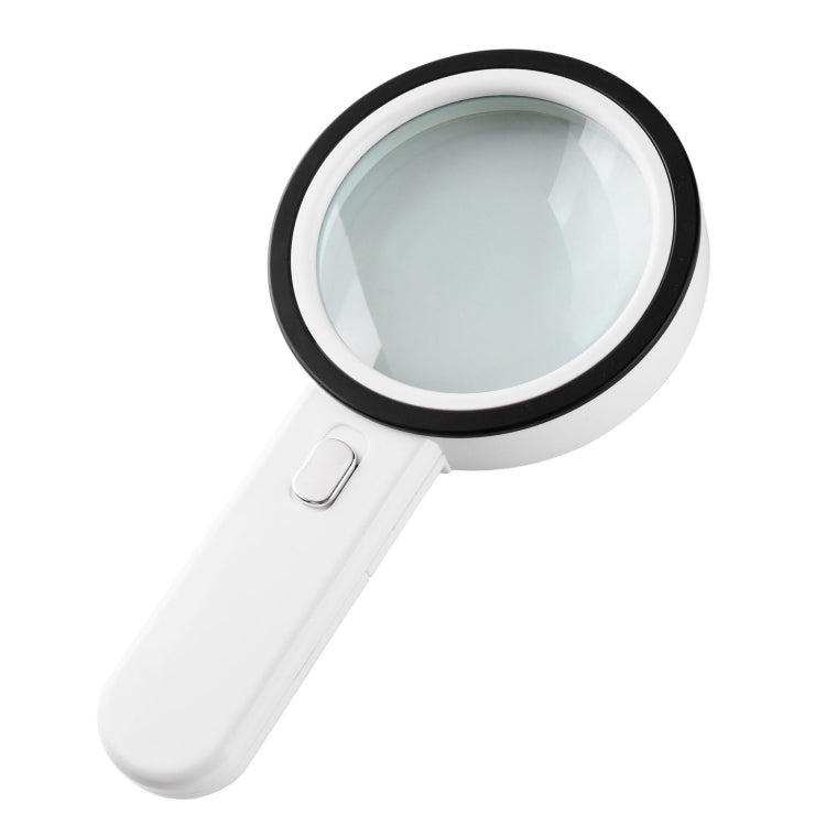 30X Magnifier With Violet Light Students Elderly Reading Maintenance Magnifying Glass