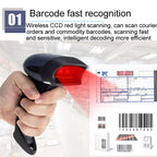 NETUM One-Dimensional Self-Sensing Code Sweeper Handheld Mobile Red Light Scanning Machine
