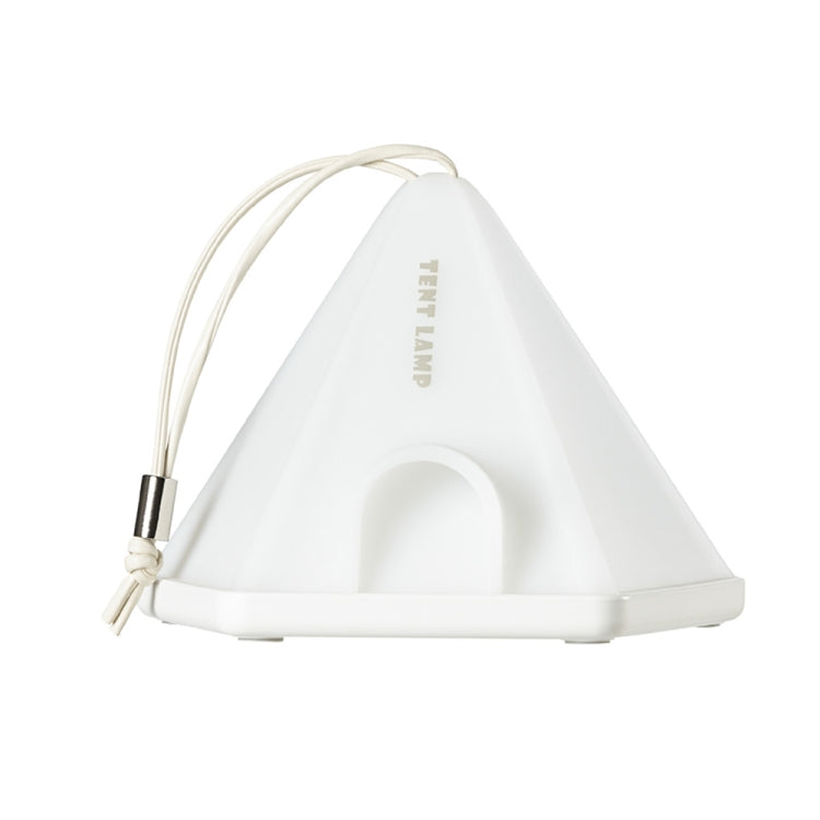 ZAY-L05 Tent-Shape USB Charging Timer Night Light Wild Camping Atmosphere Light — Green