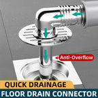 Elbow Type Washing Machine Floor Drain Joint Pipe Connector — view 6