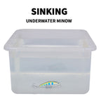 PROBEROS DW592 Sinking Minnow Lure Long Casting Fake Bait Bionic Plastic Hard Bait — view 10
